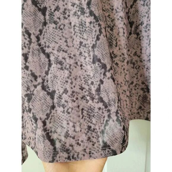 CINQ A SEPT Python Turtleneck In Sea Fog L - Picture 8 of 12